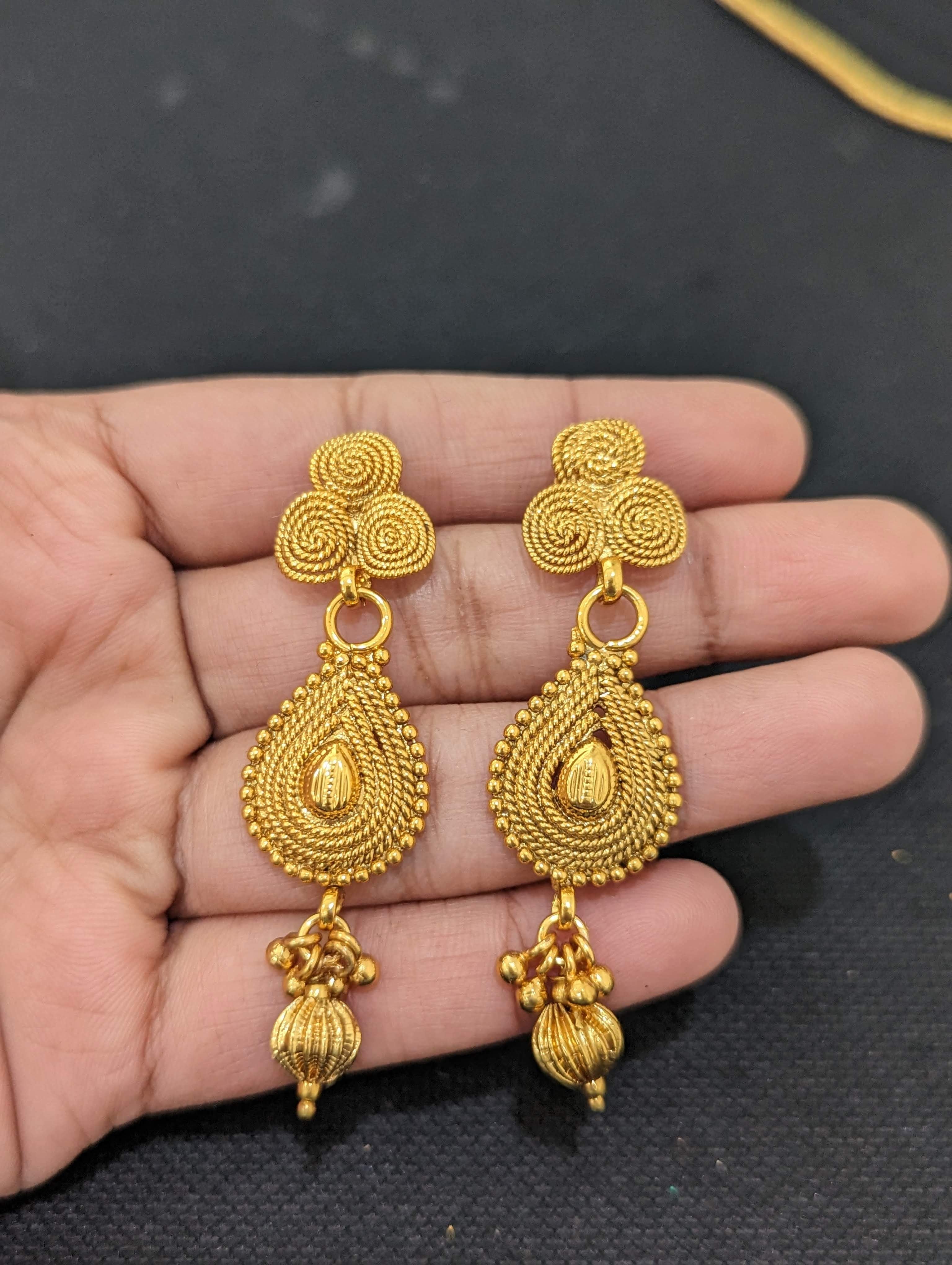 14K SOLID Gold Threader Earrings – Vedern